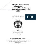 Pulmonal Atresia With Ventricular Septal Rupture