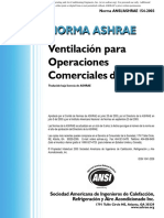 ASHRAE 154-2003 Ventilacion para Operaciones Comerciales de Cocina