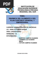 Plan Contable elemento 4 