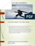 Calculo de Ingreso Gravable