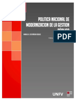 Politica Nacional de Modernización de La Gestión Pública-Macb