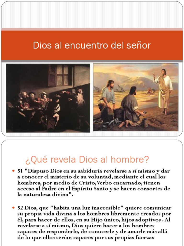 Revelación Divina y Fe Cristiana | PDF | Cristo (título) | Dios en el ...