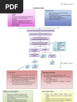 Concept Map of Cellulitis