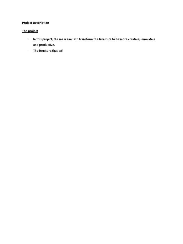 Project Description | PDF
