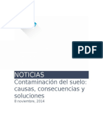 Contaminacion del Suelo