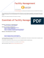 Essentials of Facility Management
