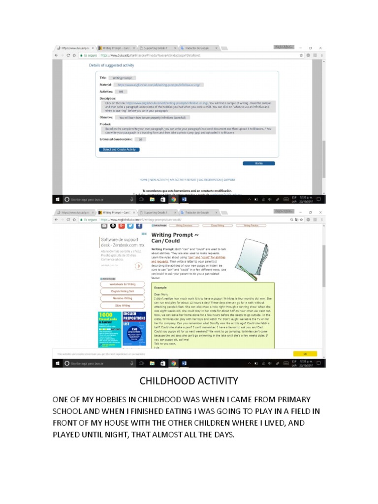 Childhood Playtime Memories | PDF | Wellness