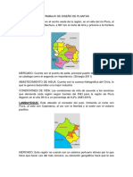 Factores de La Ciudad de Lambayeque, Piura y Cajamarca.
