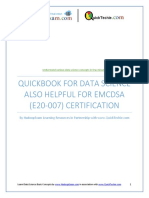 QuickBook for DataScience Concepts