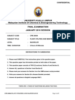 Final Examination January Semester 2016 SET 1 Tutorial Discussion