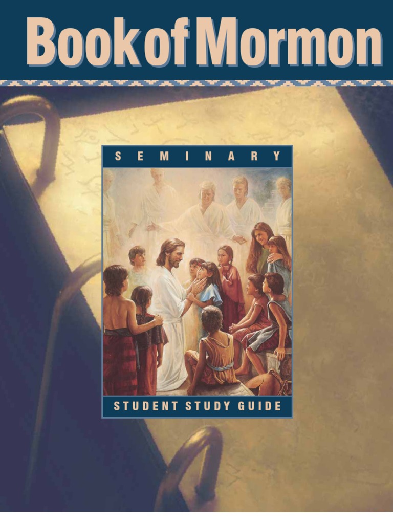 BOM Seminary Student Manual Book Of Mormon Latter Day Saint