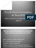 50768479 Test de Frases Incompletas de Sacks FIS