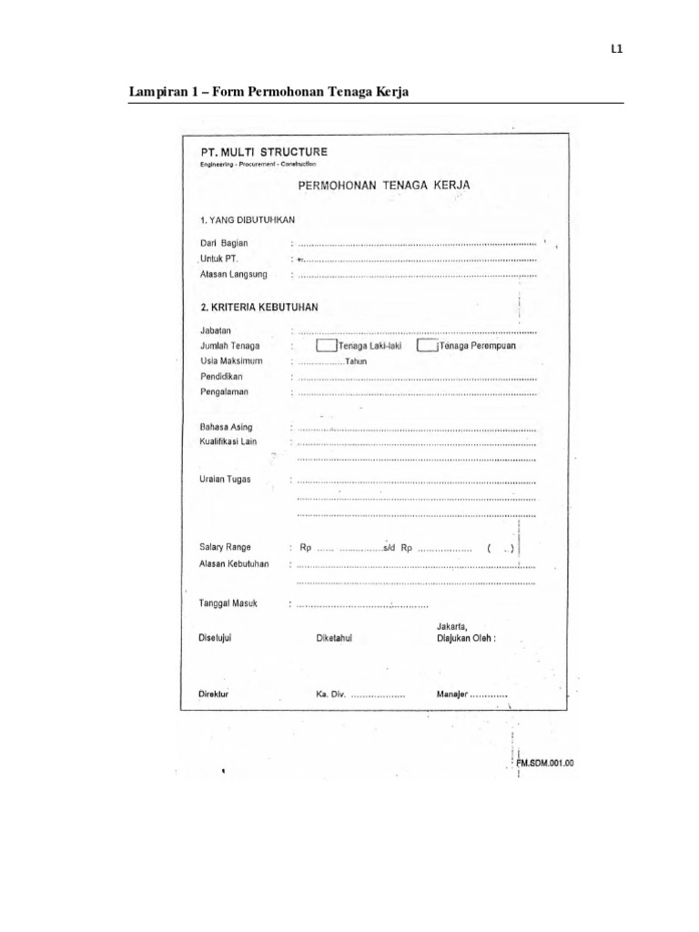 Form Rekrut, Training PDF | PDF