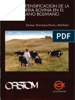 Vias de Intensificacion de La Ganaderia en Bolivia PDF