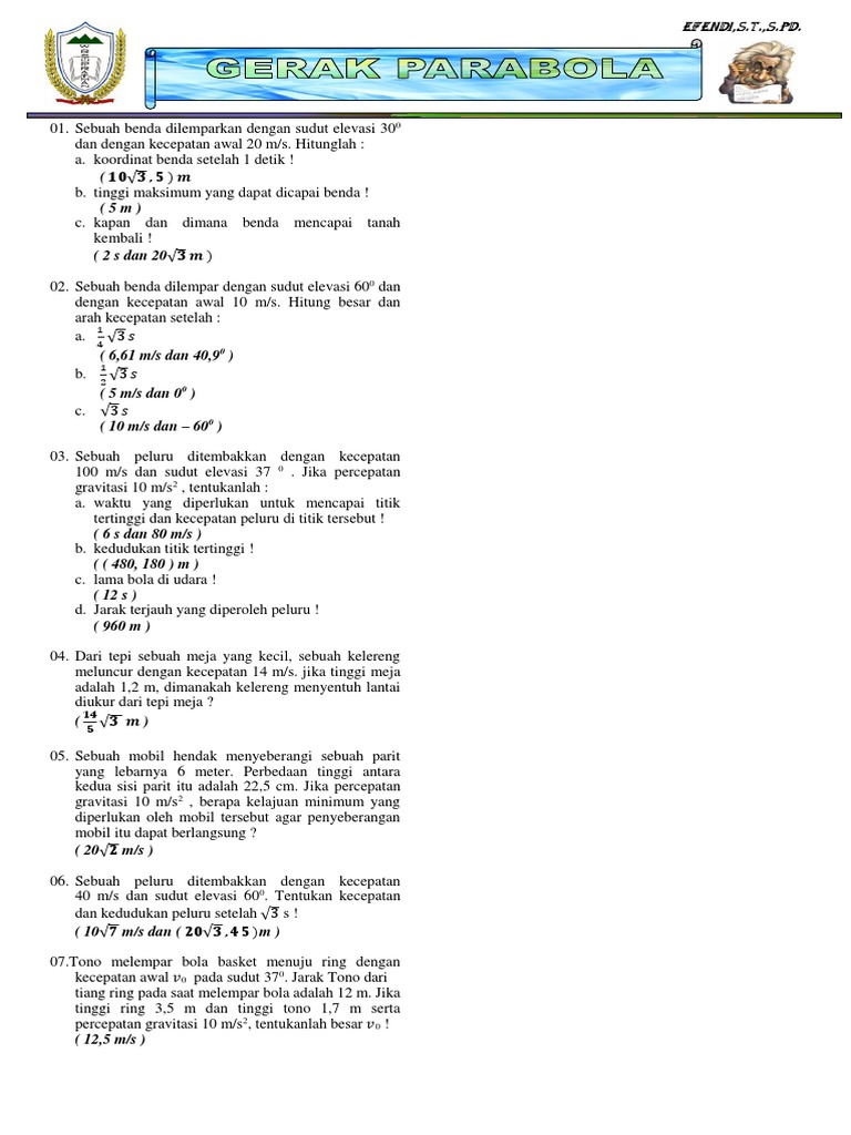 Gerak Parabola Docx