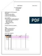 VHDL Program: Experiment: 1 Aim: To Write A VHDL Program For: I) 8 Bit Comparator