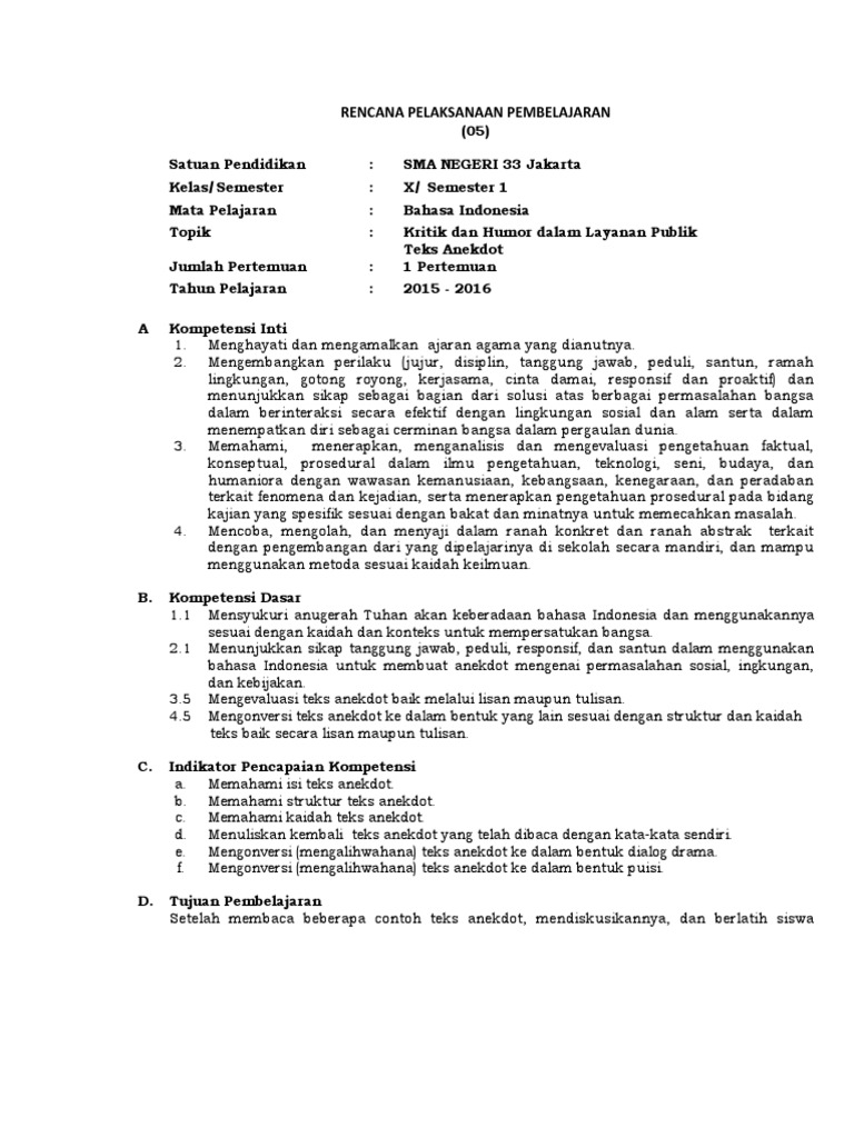 Bagaimana Kriteria Teks Anekdot Yang Baik Terkait Teks