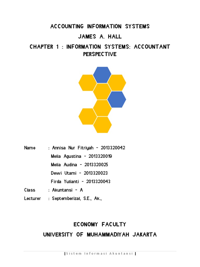 Chapter 1 Accounting Information System PDF | PDF | Komputer