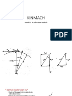 Kinmach: Week 11: Acceleration Analysis