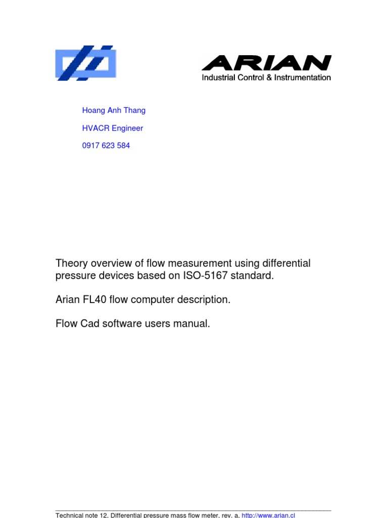 Calculate Flow Rate From Differential Pressure Flow Measurement Fluid Dynamics