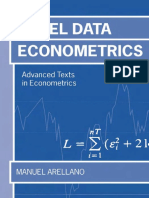 (Libro) Arellano - Panel Data Econometrics 2003