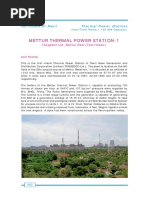 Mettur Thermal Power Station CoM