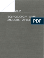 Introduction To Topology and Modern Analysis - George F. Simmons