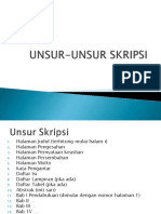 0.  Unsur SKRIPSI