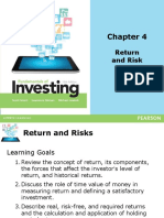 Chapter 4- Return and Risk