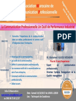 Affiche Séminaire de La Communication 14-10-2017