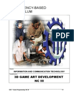 CBC-3D Game Arts NC III