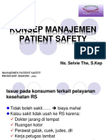 Konsep Manajemen Patient Safety