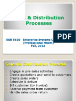 Sales & Distribution Processes: (Professional MSEM)