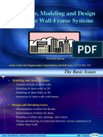 Behavior, Modeling and Design of Shear Wall-Frame Systems