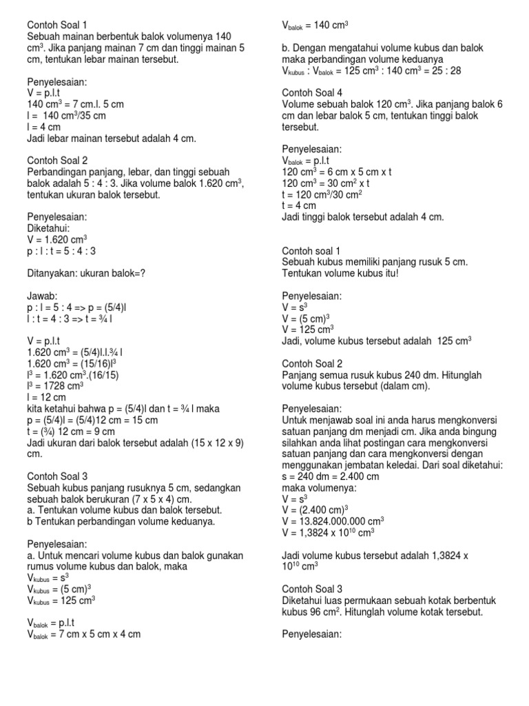 Contoh Soal 1