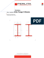 HL: Extra-Wide Flange H-Beams: Technical Specifications