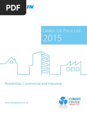 Daikin Brochure Pdf Hvac Heat Pump