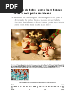 Decoração de Bolos