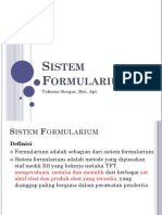 Kuliah 6 Sistem Formularium