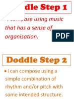 Doddle Music Composition Steps 1-6 Guide