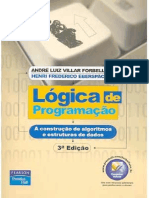 Lógica de Programação - André Luiz Villar Forbellone - 3 Edição PDF