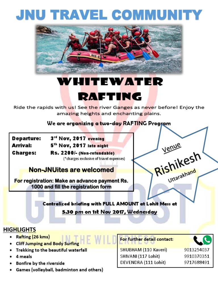 Ganges Whitewater Rafting Adventure | PDF