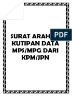 Isi Kandungan Arahan Kutipan Data Mps Fail 1