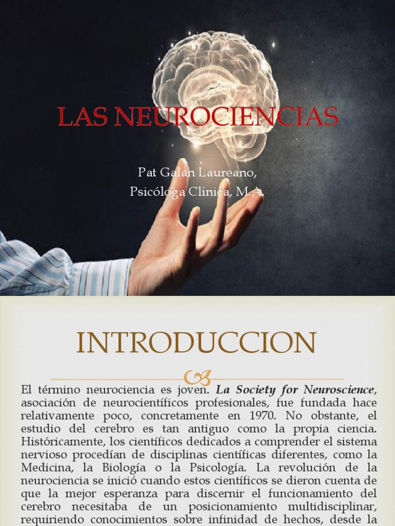 Introducción a las Neurociencias | PDF | Neurociencia | Comportamiento