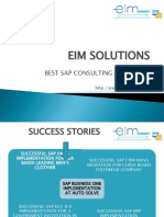 Eim Solutions Best Sap Consulting