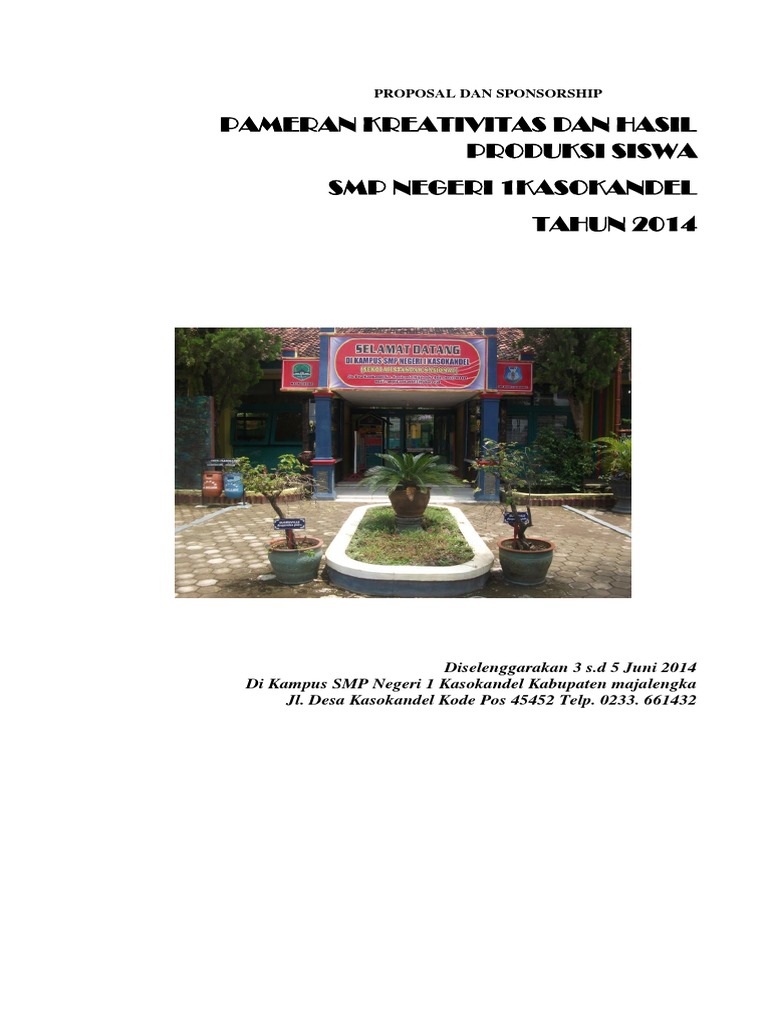 Proposal Pameran 2014