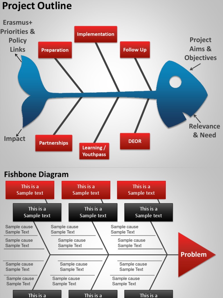 1019 Fishbone Cause and Effect Diagram For Powerpoint | PDF | Business