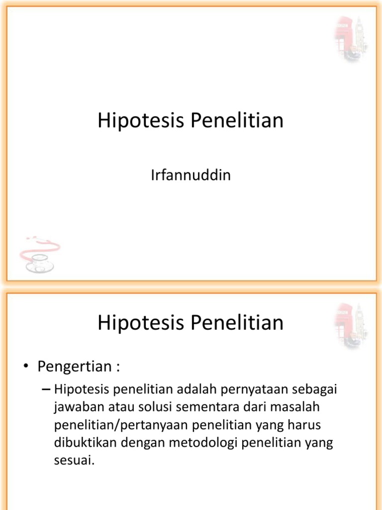 Contoh Hipotesis Rokok - Simak Gambar Berikut