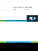 Audio Video Technology For Education: Its Psychology, Practices and Success Stories