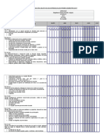 Cobertura Curricular 1º Semestre Lenguaje 4°